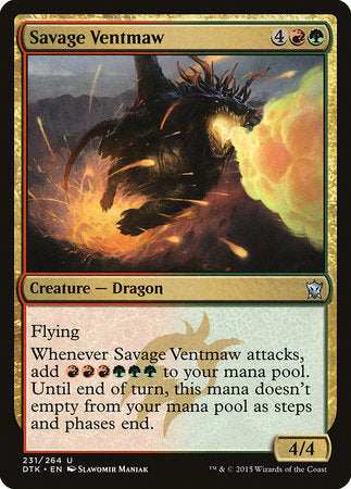 Savage Ventmaw [Dragons of Tarkir] | Exor Games Bridgewater