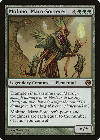 Molimo, Maro-Sorcerer [Duels of the Planeswalkers] | Exor Games Bridgewater