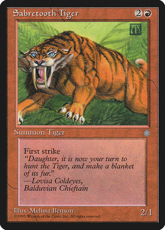 Sabretooth Tiger [Ice Age] | Exor Games Bridgewater