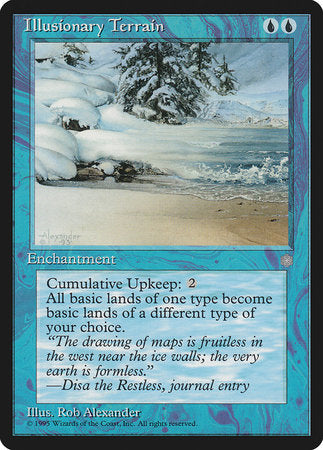 Illusionary Terrain [Ice Age] | Exor Games Bridgewater
