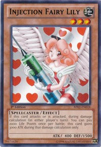 Injection Fairy Lily [BP02-EN018] Rare | Exor Games Bridgewater