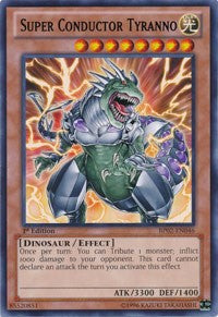 Super Conductor Tyranno [BP02-EN046] Rare | Exor Games Bridgewater