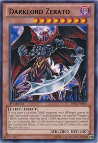 Darklord Zerato [BP02-EN060] Rare | Exor Games Bridgewater