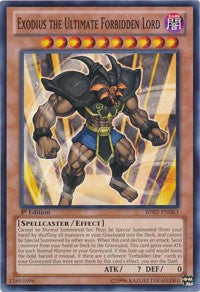 Exodius the Ultimate Forbidden Lord [BP02-EN063] Common | Exor Games Bridgewater