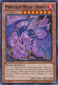 Pyrotech Mech - Shiryu [BP02-EN122] Rare | Exor Games Bridgewater