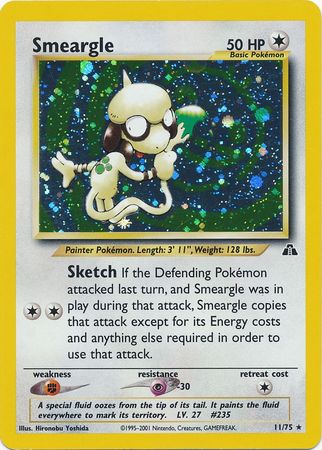 Smeargle (11/75) [Neo Discovery Unlimited] | Exor Games Bridgewater