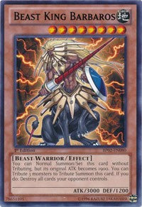 Beast King Barbaros [BP02-EN080] Rare | Exor Games Bridgewater