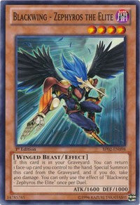 Blackwing - Zephyros the Elite [BP02-EN098] Common | Exor Games Bridgewater