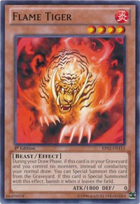 Flame Tiger [BP02-EN113] Common | Exor Games Bridgewater