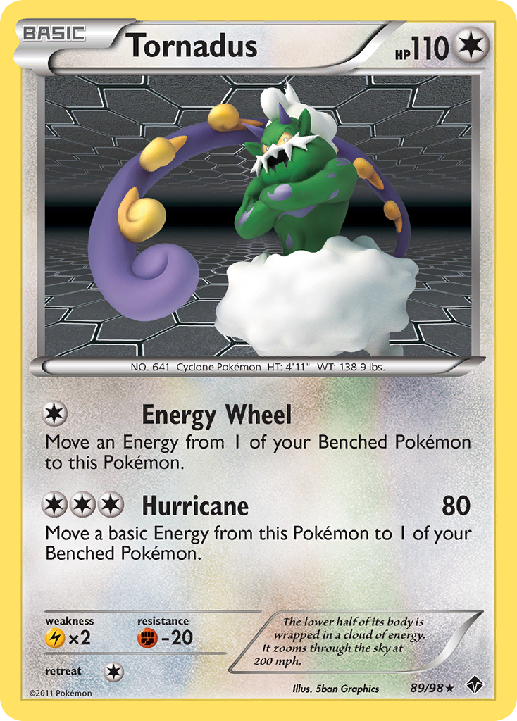 Tornadus (89/98) [Black & White: Emerging Powers] | Exor Games Bridgewater