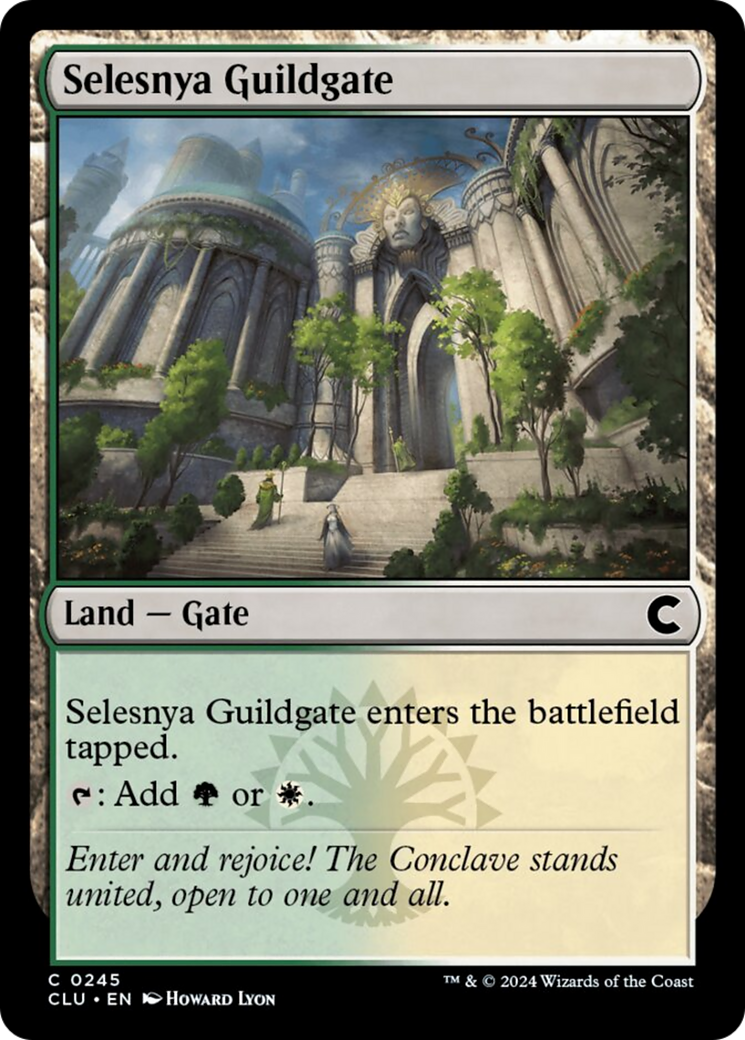 Selesnya Guildgate [Ravnica: Clue Edition] | Exor Games Bridgewater