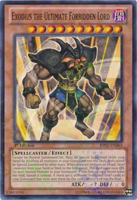 Exodius the Ultimate Forbidden Lord [BP02-EN063] Mosaic Rare | Exor Games Bridgewater