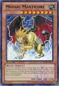 Mosaic Manticore [BP02-EN073] Mosaic Rare | Exor Games Bridgewater