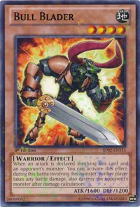 Bull Blader [BP02-EN115] Mosaic Rare | Exor Games Bridgewater