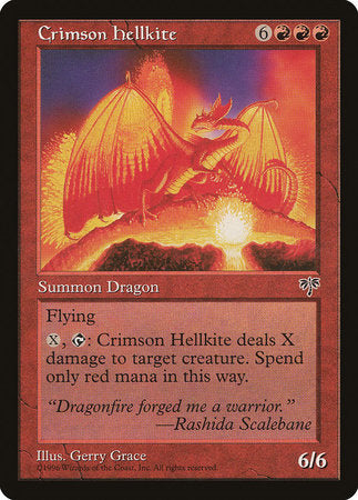 Crimson Hellkite [Mirage] | Exor Games Bridgewater