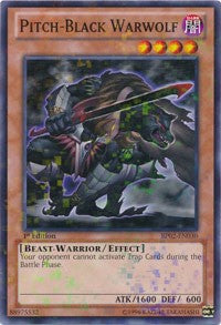 Pitch-Black Warwolf [BP02-EN030] Mosaic Rare | Exor Games Bridgewater