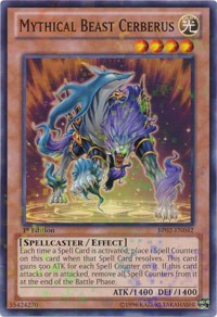 Mythical Beast Cerberus [BP02-EN042] Mosaic Rare | Exor Games Bridgewater