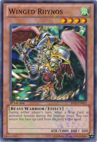 Winged Rhynos [BP02-EN051] Mosaic Rare | Exor Games Bridgewater