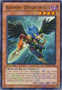 Blackwing - Zephyros the Elite [BP02-EN098] Mosaic Rare | Exor Games Bridgewater