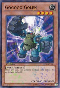 Gogogo Golem [BP02-EN100] Mosaic Rare | Exor Games Bridgewater