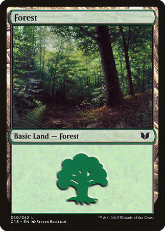 Forest (340) [Commander 2015] | Exor Games Bridgewater