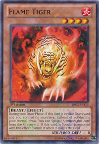 Flame Tiger [BP02-EN113] Mosaic Rare | Exor Games Bridgewater