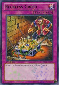 Reckless Greed [BP02-EN175] Mosaic Rare | Exor Games Bridgewater