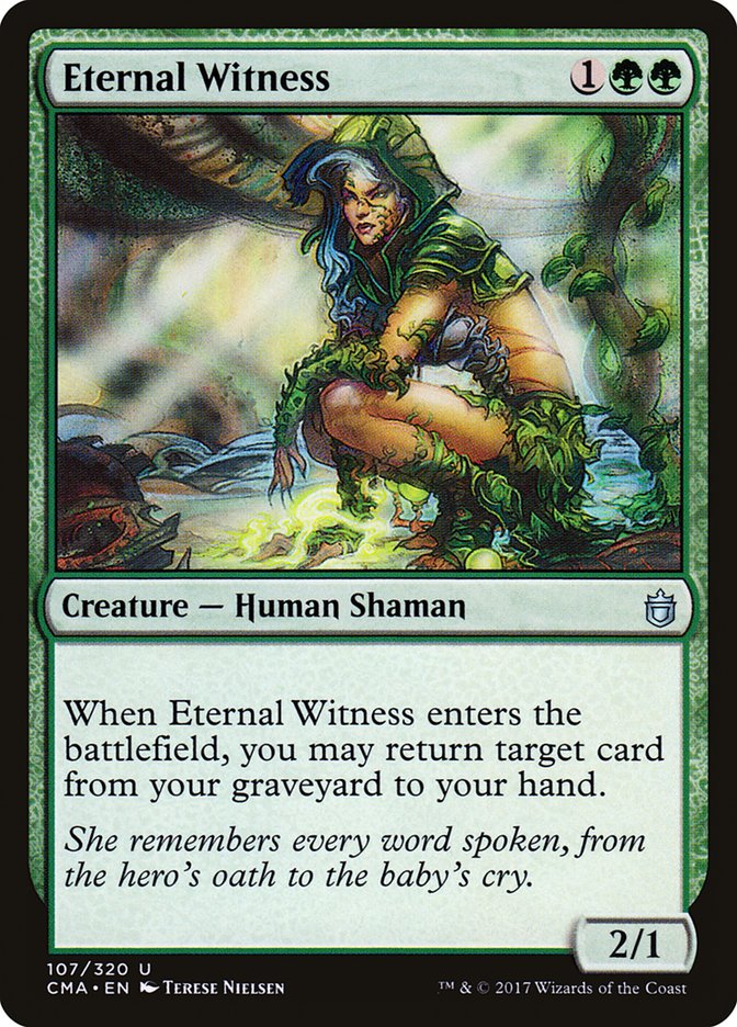 Eternal Witness [Commander Anthology] | Exor Games Bridgewater