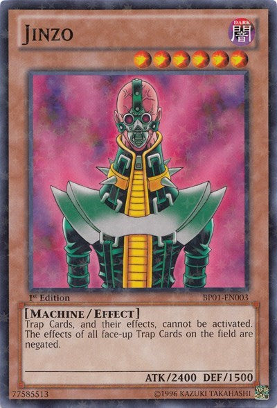 Jinzo [BP01-EN003] Starfoil Rare | Exor Games Bridgewater
