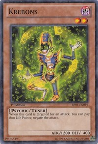 Krebons [BP01-EN019] Starfoil Rare | Exor Games Bridgewater