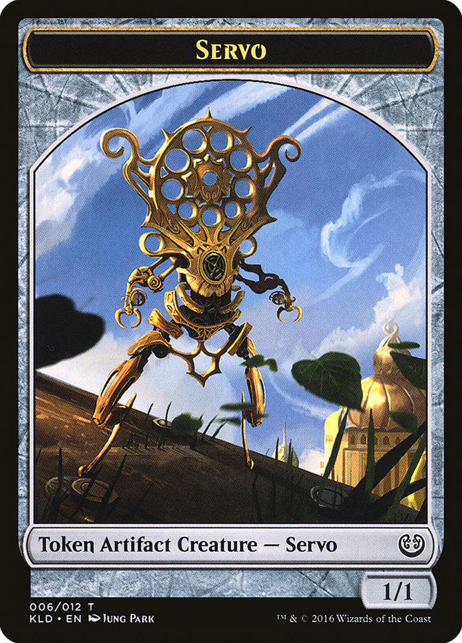 Servo (006/012) [Kaladesh Tokens] | Exor Games Bridgewater