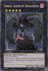 Adreus, Keeper of Armageddon [BP01-EN030] Starfoil Rare | Exor Games Bridgewater