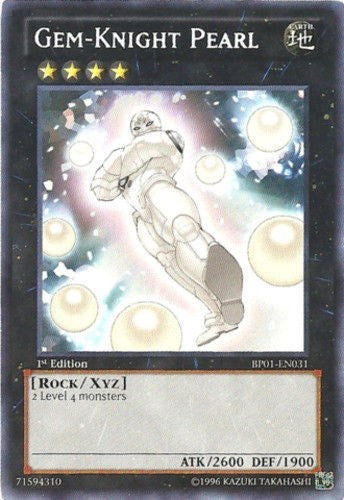 Gem-Knight Pearl [BP01-EN031] Starfoil Rare | Exor Games Bridgewater