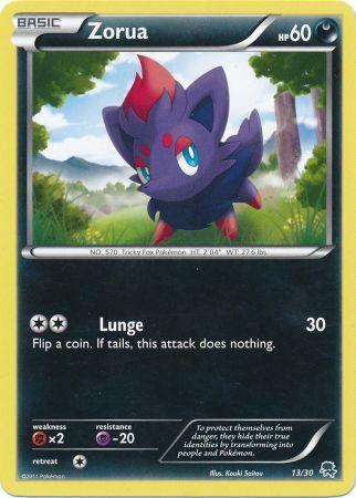 Zorua (13/30) [Black & White: Trainer Kit - Zoroark] | Exor Games Bridgewater