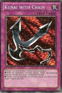 Kunai with Chain [BP01-EN087] Starfoil Rare | Exor Games Bridgewater