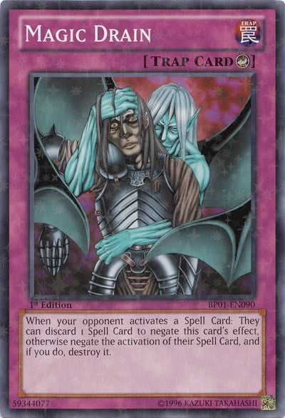 Magic Drain [BP01-EN090] Starfoil Rare | Exor Games Bridgewater