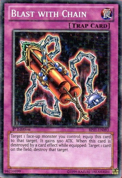 Blast with Chain [BP01-EN093] Starfoil Rare | Exor Games Bridgewater