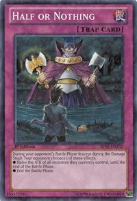 Half or Nothing [BP01-EN101] Starfoil Rare | Exor Games Bridgewater