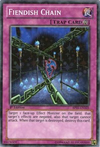 Fiendish Chain [BP01-EN105] Starfoil Rare | Exor Games Bridgewater
