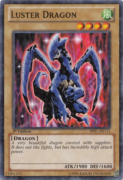 Luster Dragon [BP01-EN111] Starfoil Rare | Exor Games Bridgewater