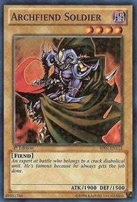 Archfiend Soldier [BP01-EN112] Starfoil Rare | Exor Games Bridgewater