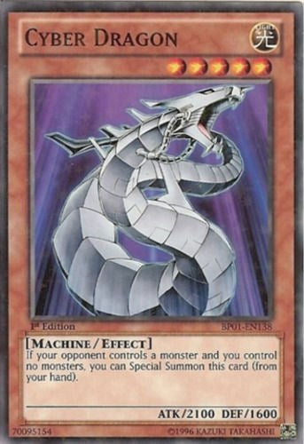 Cyber Dragon [BP01-EN138] Starfoil Rare | Exor Games Bridgewater