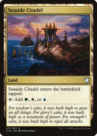 Seaside Citadel [Commander 2018] | Exor Games Bridgewater
