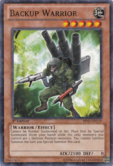 Backup Warrior [BP01-EN159] Starfoil Rare | Exor Games Bridgewater
