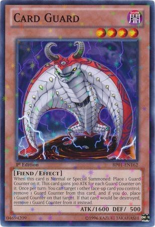 Card Guard [BP01-EN162] Starfoil Rare | Exor Games Bridgewater