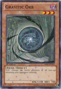 Gravitic Orb [BP01-EN192] Starfoil Rare | Exor Games Bridgewater