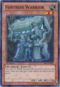 Fortress Warrior [BP01-EN206] Starfoil Rare | Exor Games Bridgewater