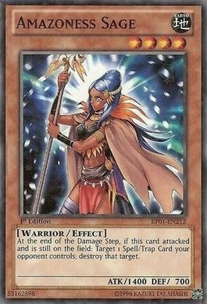 Amazoness Sage [BP01-EN212] Starfoil Rare | Exor Games Bridgewater