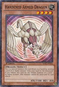 Hardened Armed Dragon [BP01-EN214] Starfoil Rare | Exor Games Bridgewater