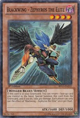 Blackwing - Zephyros the Elite [BP01-EN215] Starfoil Rare | Exor Games Bridgewater